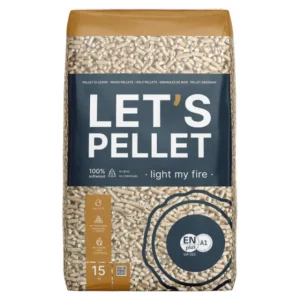 975 kg | Let's Pellet träpellets | ENplus A1 | Inklusive leverans