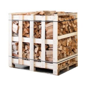 Halvpall med ugnstorkad bokved utan bark 25 cm