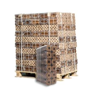 Pini Kay briketter (import) pall 96 säckar x 10 kg (960 kg)