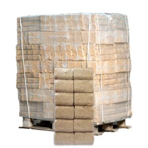 RUF briketter pall 96 förpackningar x 10 kg (960 kg)